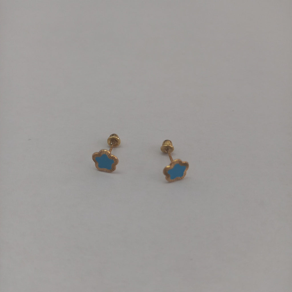 BROQUELES ORO 10K 1 (NUEVO)