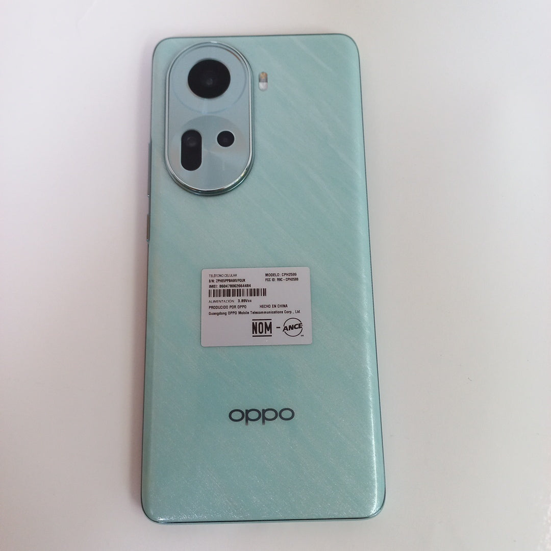 CELULAR OPPO  RENO11 5G CPH2599 (2024) 256 GB 8 GB RAM (SEMINUEVO)