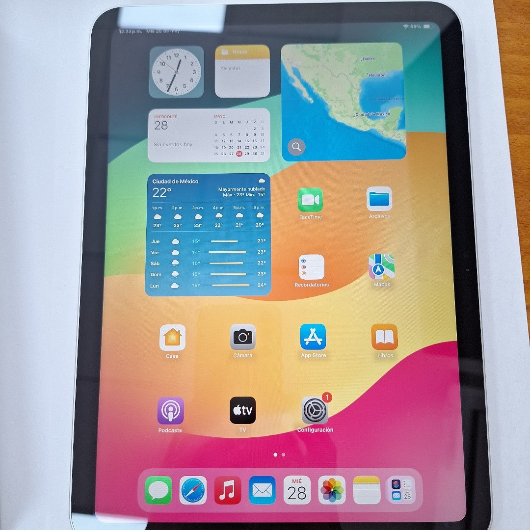 TABLETA APPLE IPAD 10 A2696 64 GB 4 GB RAM (SEMINUEVO)