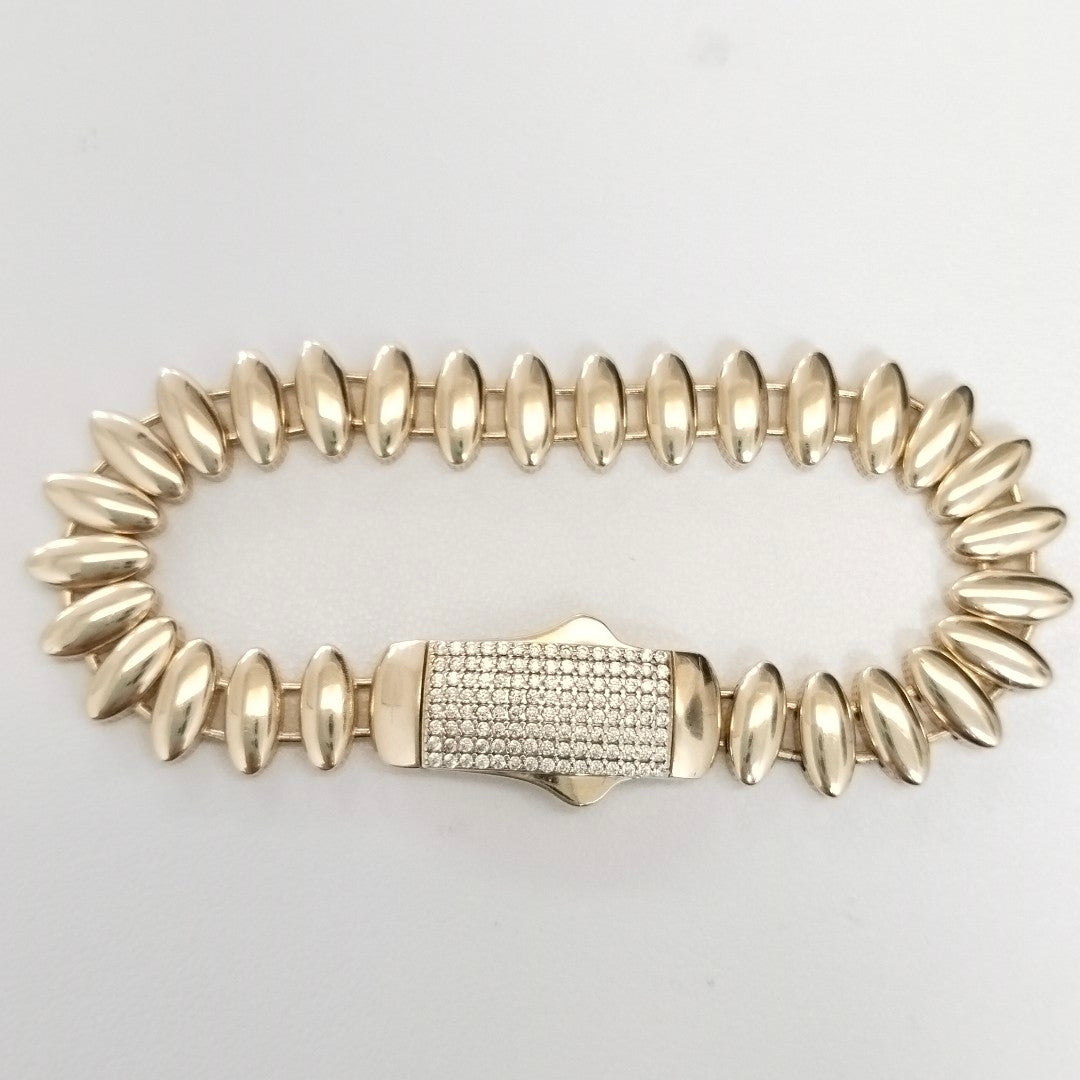 PULSERAS DAMA ORO 14K 15.8 (NUEVO)