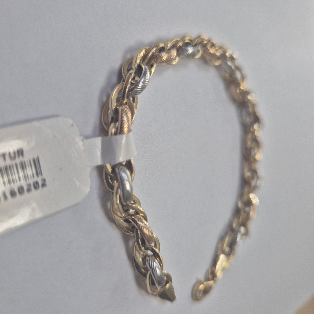 PULSERAS DAMA ORO 14K 8.8 (NUEVO)