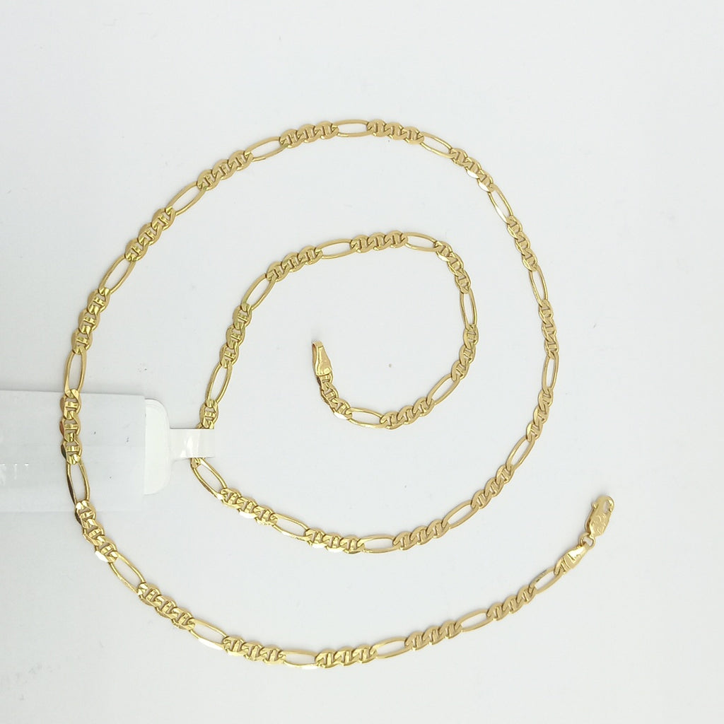 CADENAS CARTIER 3*1 AMARILLA ORO 14K 8.8 (NUEVO)
