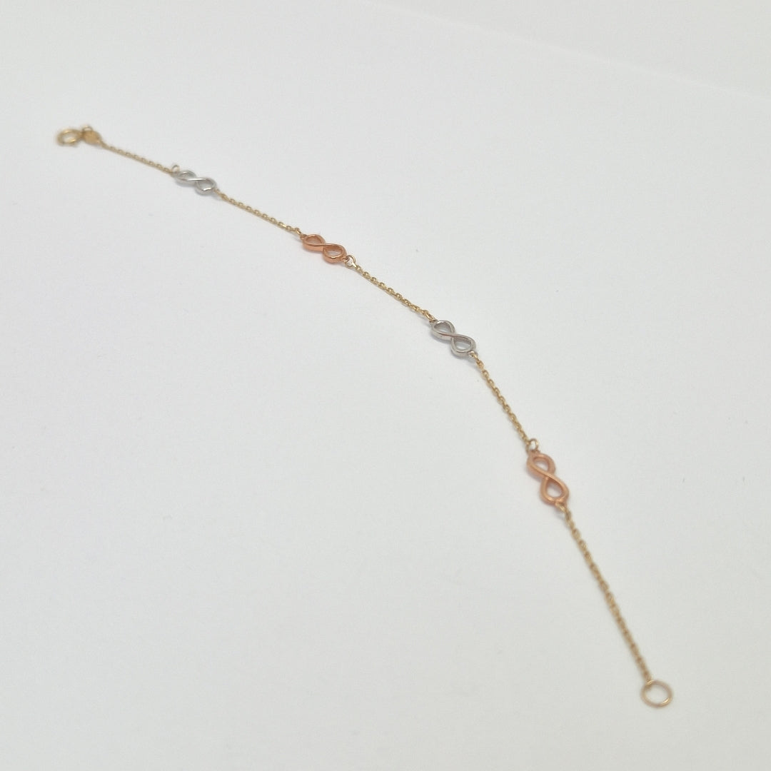 PULSERAS DAMA ORO 14K 1.6 (NUEVO)