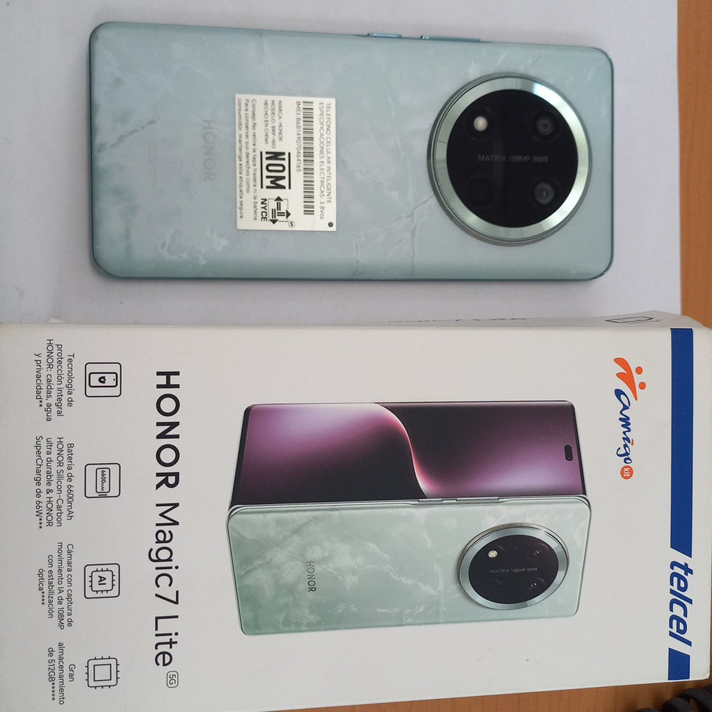 CELULAR HONOR MAGIC 7 LITE BRP-NX3 (2025) 512 GB 8 GB RAM (SEMINUEVO)