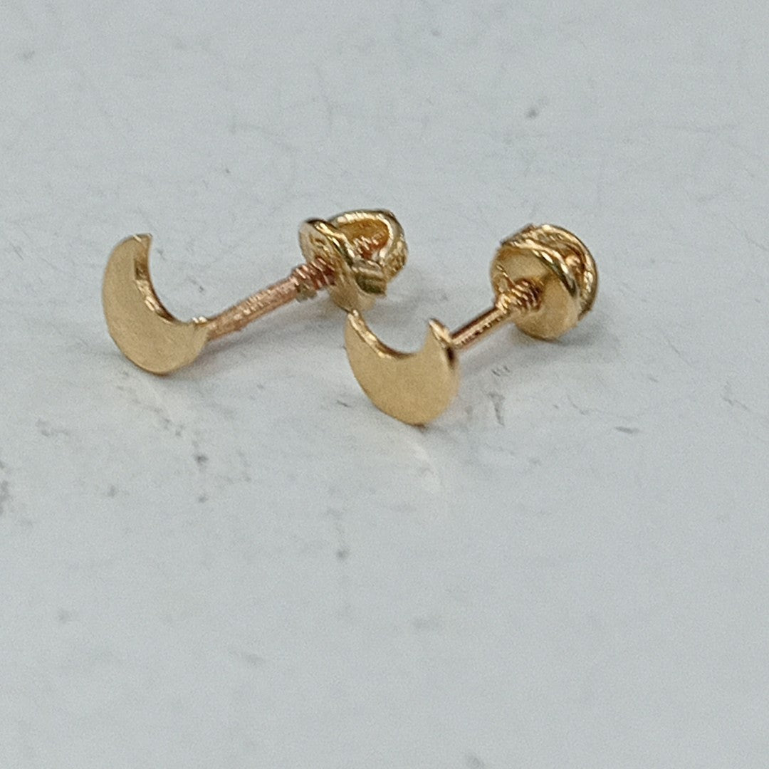 BROQUELES ORO 14K 1 (NUEVO)