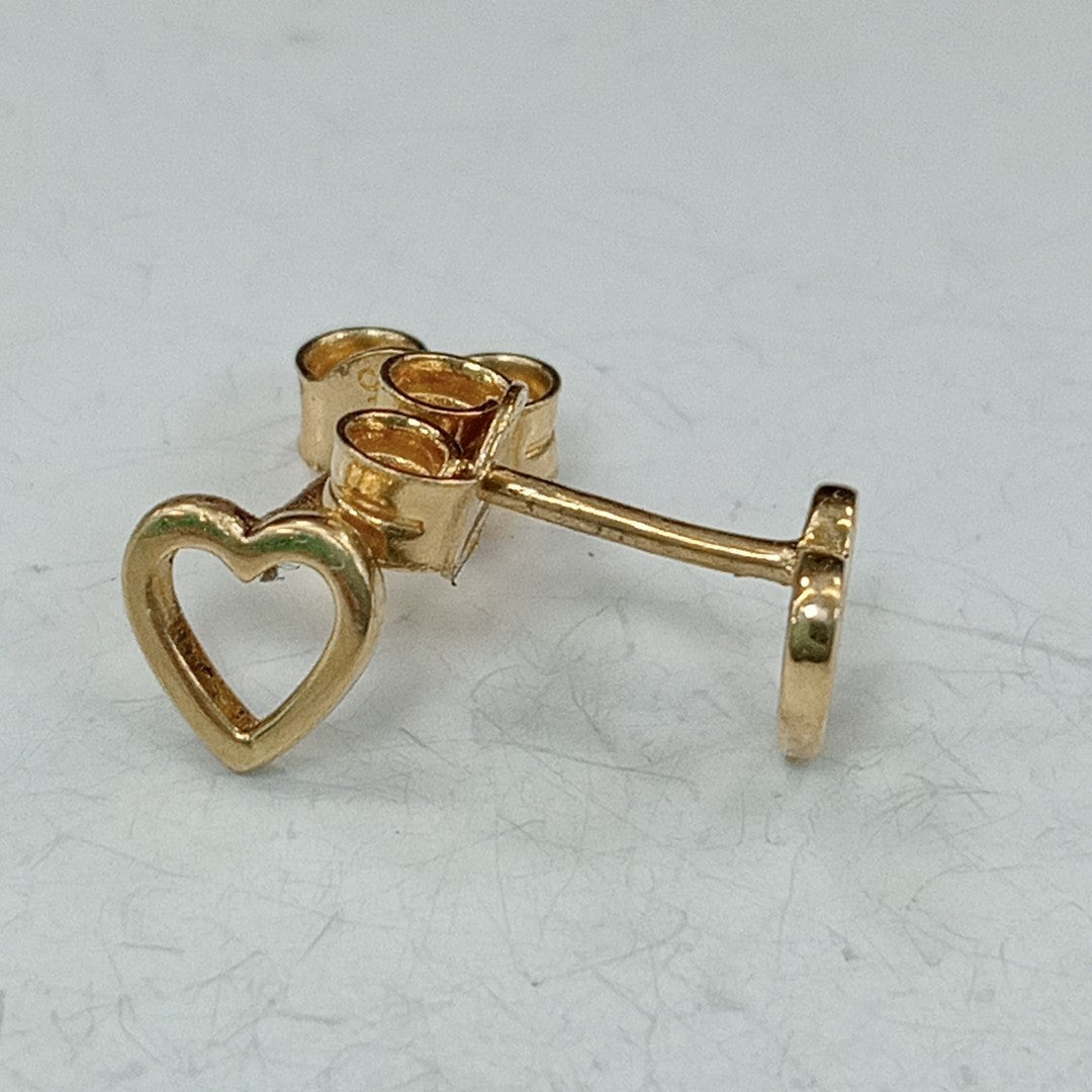 BROQUELES ORO 14K 0.9 GRS (NUEVO)