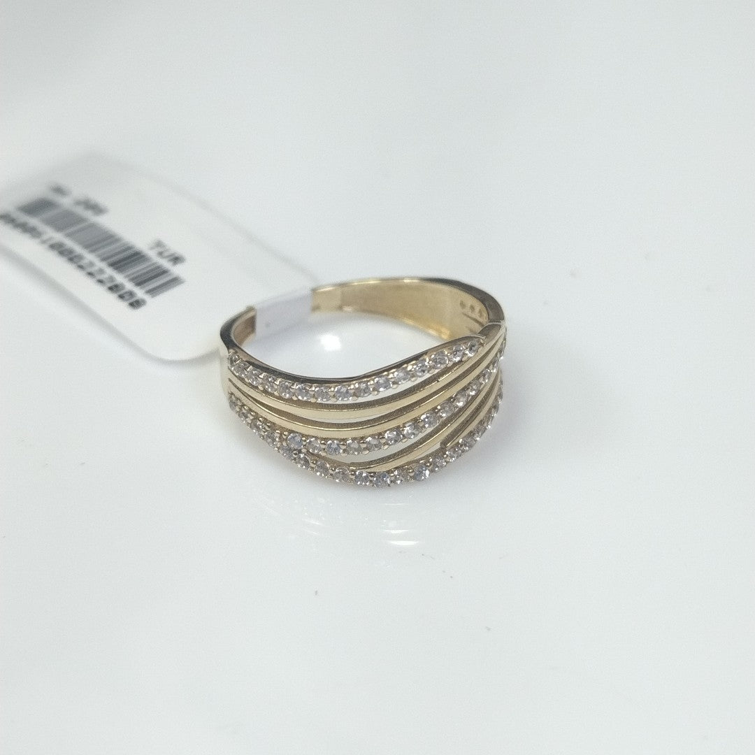 ANILLOS DAMA ORO 14K 2 (NUEVO)