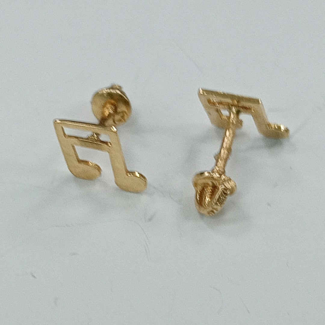 BROQUELES ORO 14K 1 (NUEVO)