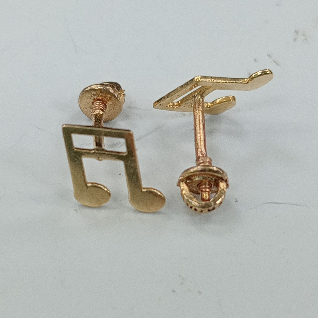 BROQUELES ORO 14K 1 (NUEVO)