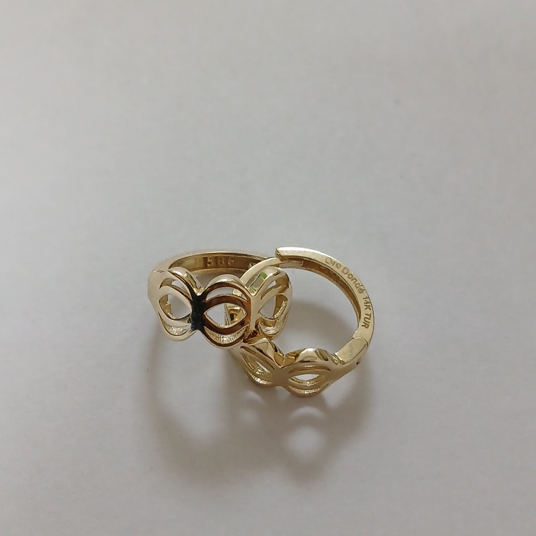 HUGGIES ORO 14K 2.1 (NUEVO)