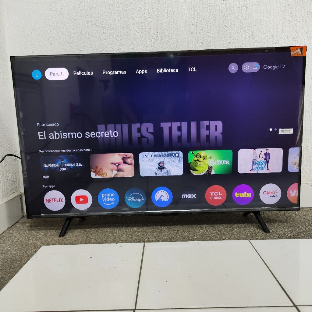 PANTALLA TCL 43S551G (2024) 43" LED UHD 4K (SEMINUEVO)