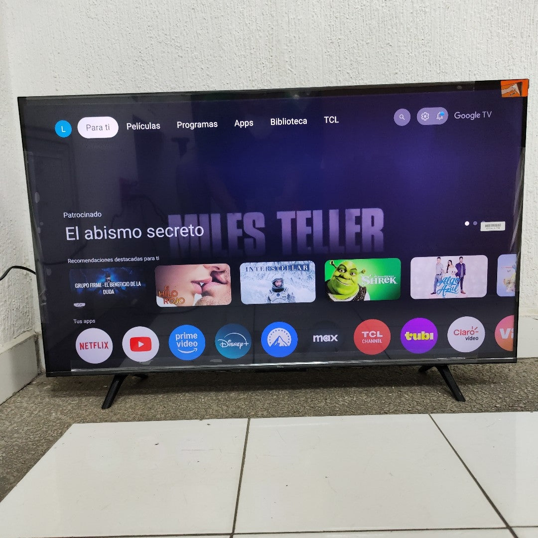 PANTALLA TCL 43S551G (2024) 43" LED UHD 4K (SEMINUEVO)