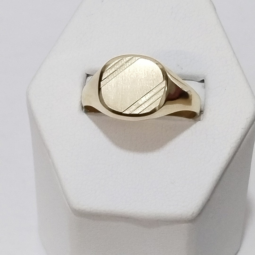 ANILLOS CABALLERO ORO 14K 3.8 (NUEVO)