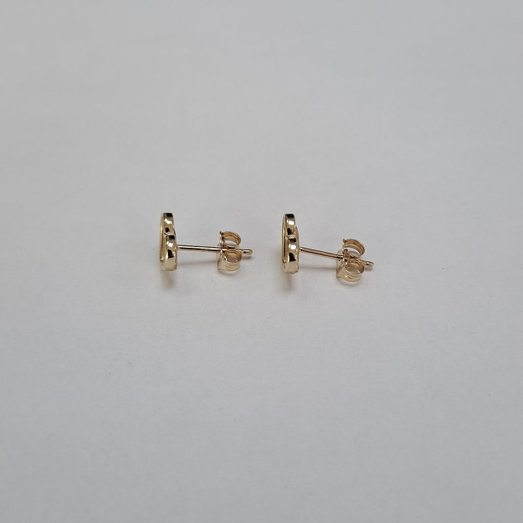 BROQUELES ORO 14K 1.1 (NUEVO)