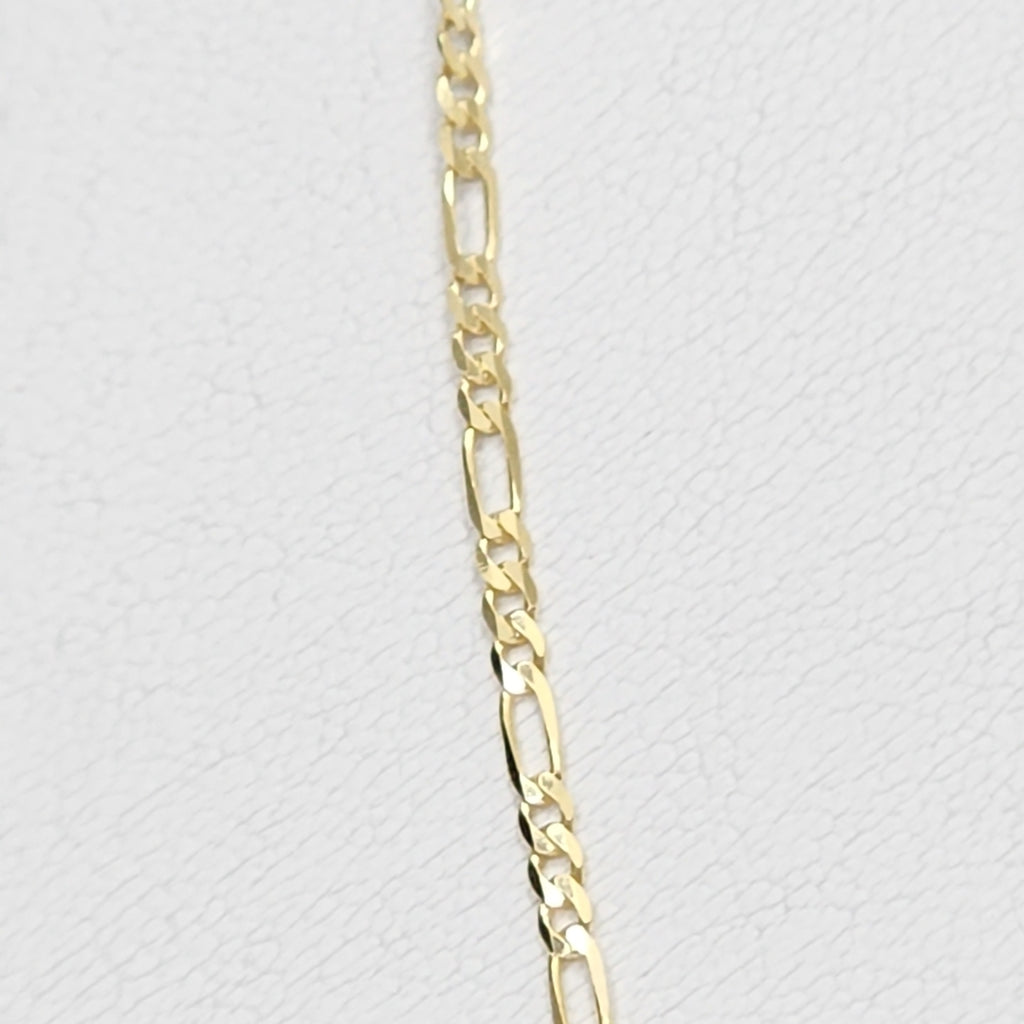 CADENAS CARTIER 3*1 AMARILLA ORO 14K 3.3 (NUEVO)