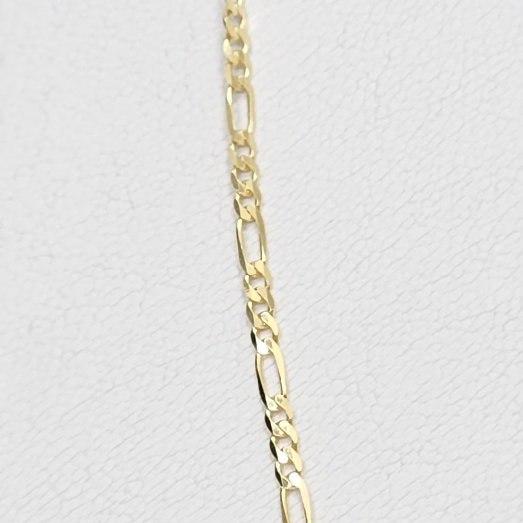 CADENAS CARTIER 3*1 AMARILLA ORO 14K 3.3 (NUEVO)