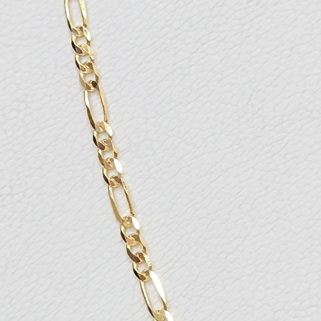 CADENAS CARTIER 3*1 AMARILLA ORO 14K 3.7 (NUEVO)