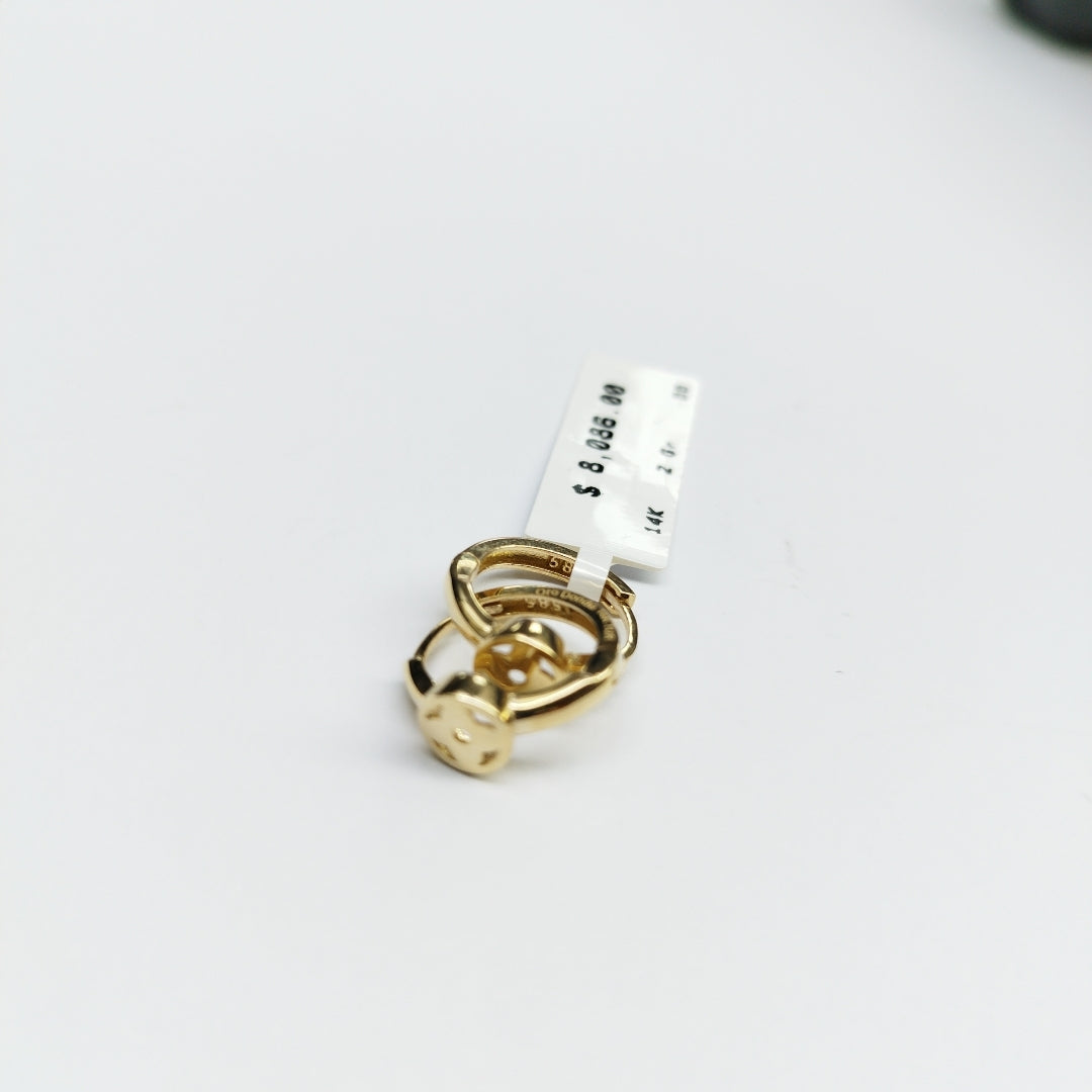HUGGIES ORO 14K 2 (NUEVO)