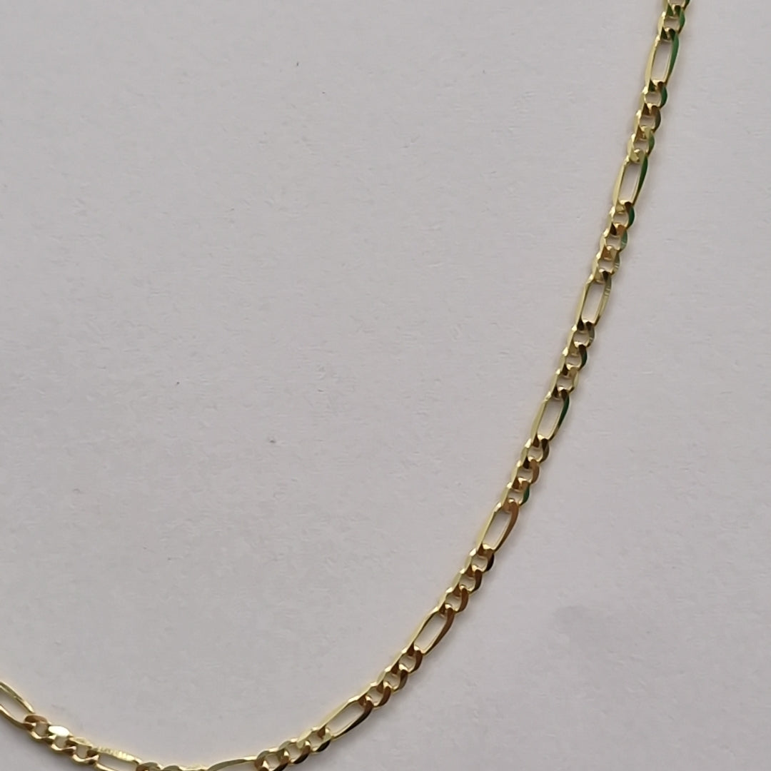 CADENAS CARTIER 3 1 AMARILLA ORO 14K 3.4 (NUEVO)