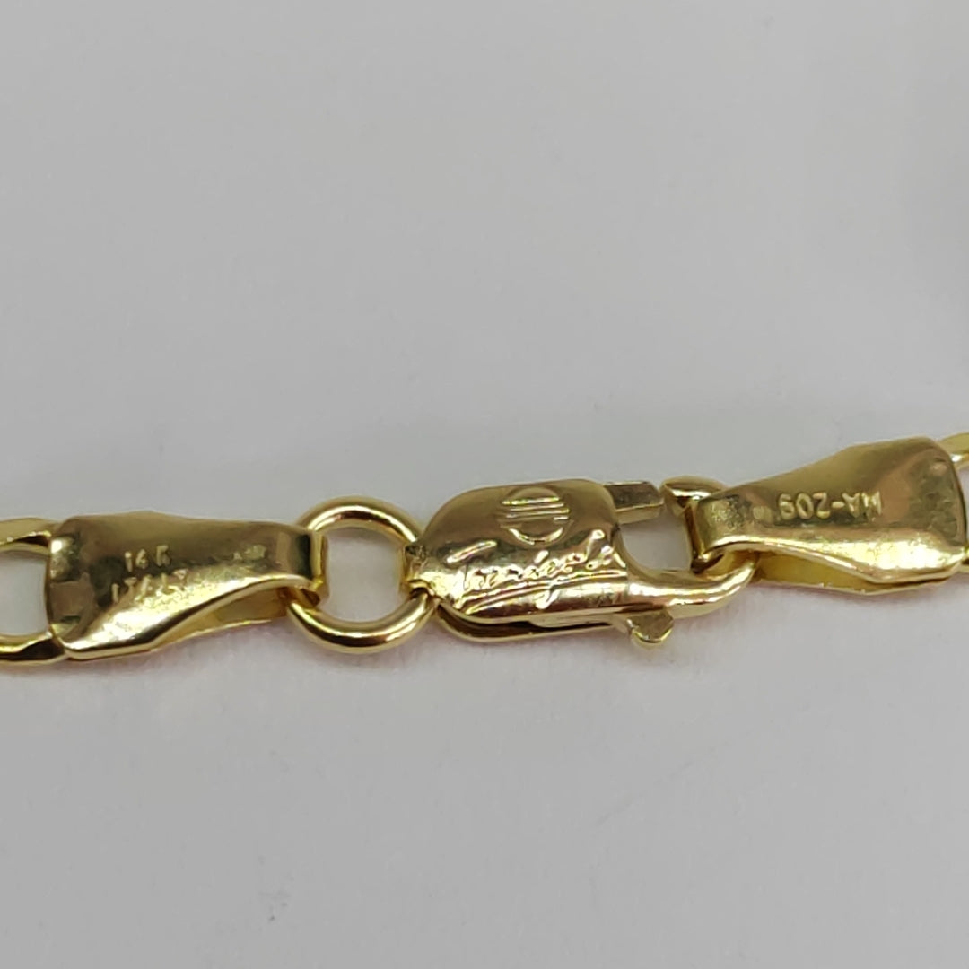 CADENAS CARTIER 3 1 DIAMANTADA ORO 14K 8.8 (NUEVO)