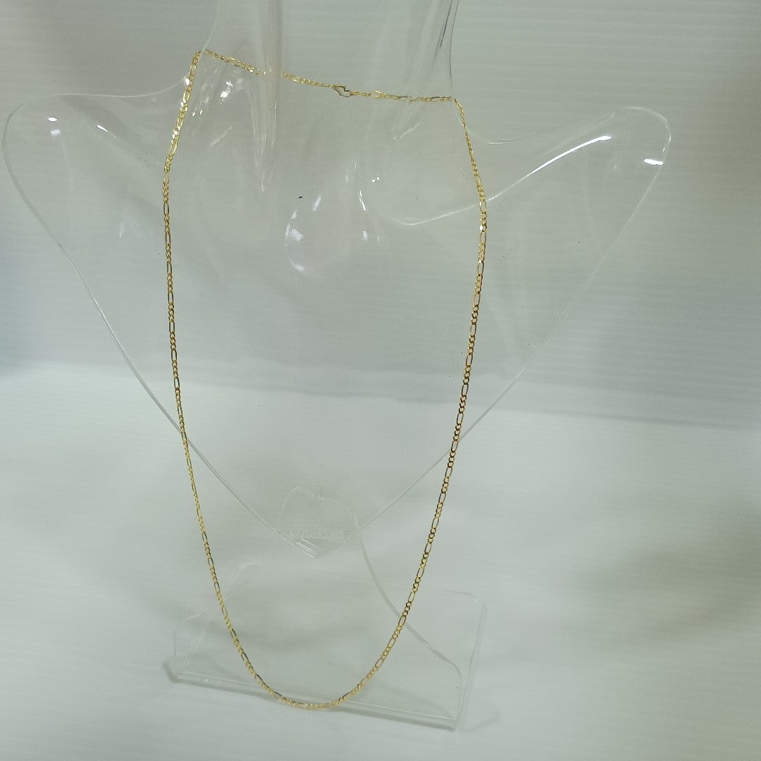 CADENAS CARTIER 3*1 AMARILLA ORO 14K 3.3 (NUEVO)