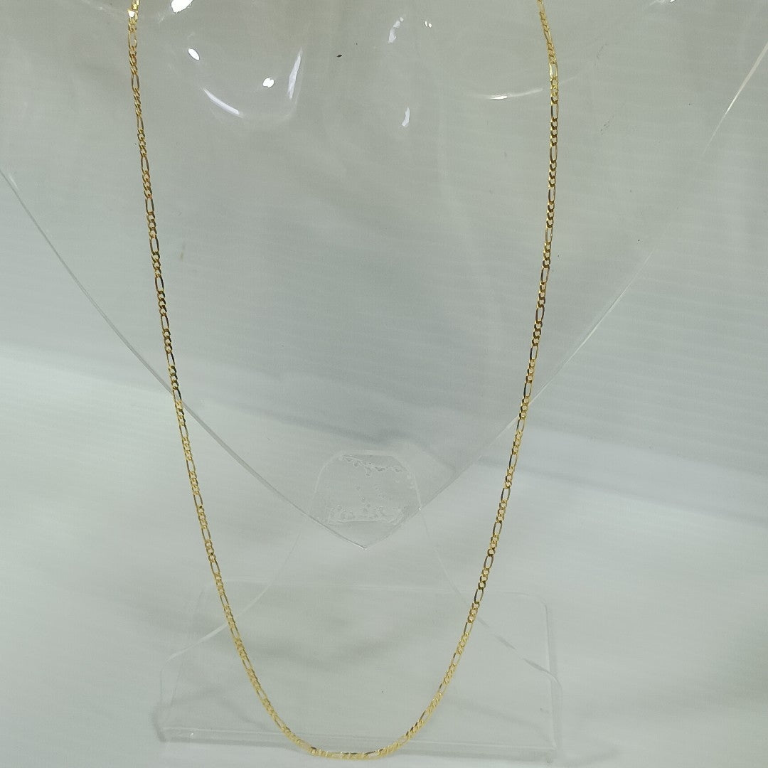 CADENAS CARTIER 3*1 AMARILLA ORO 14K 3.4 (NUEVO)