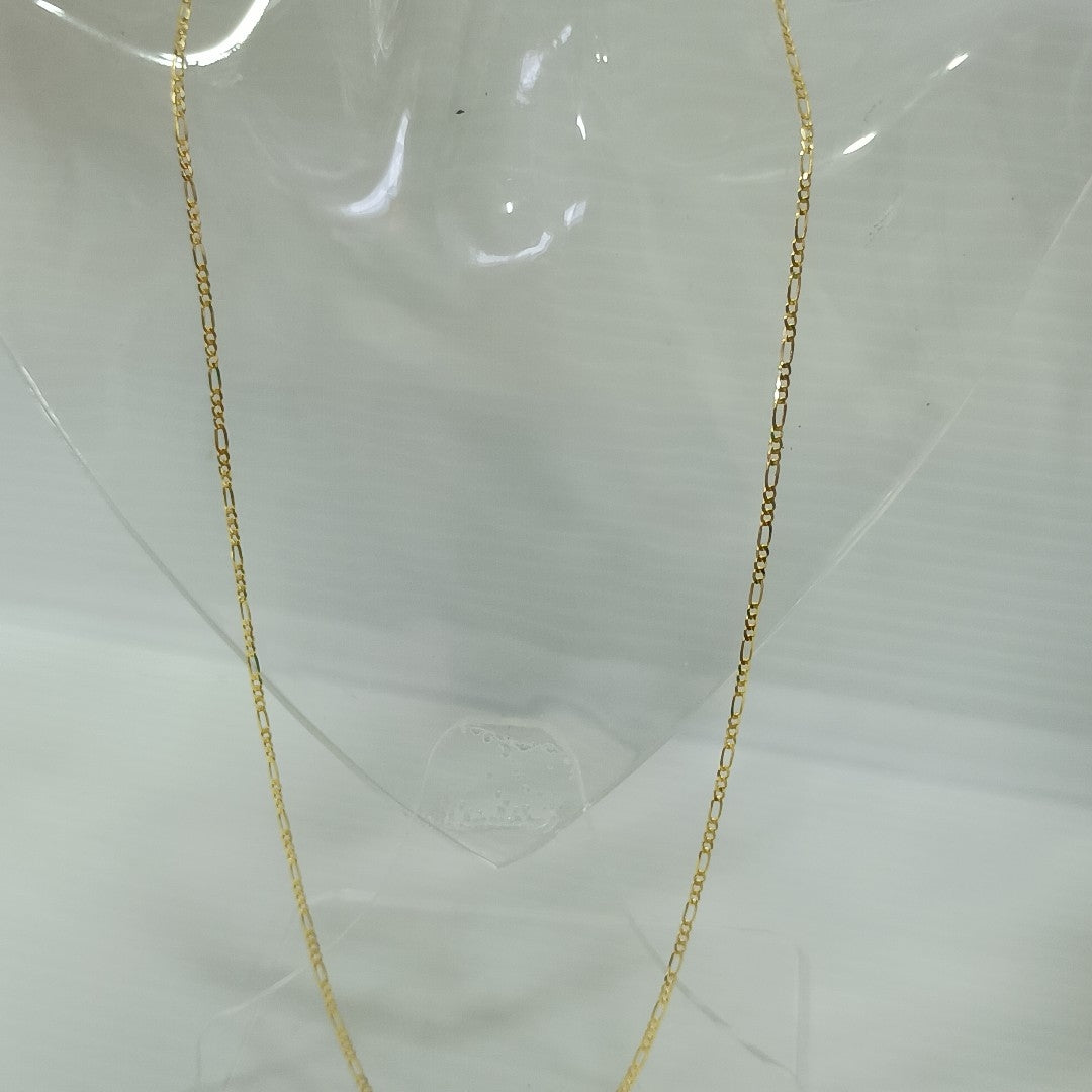 CADENAS CARTIER 3*1 AMARILLA ORO 14K 3.4 (NUEVO)