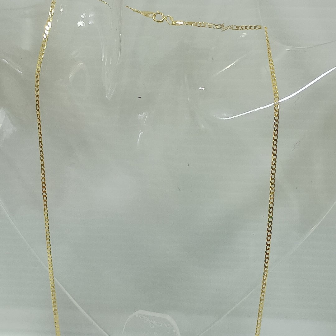 CADENAS BARBADA AMARILLA ORO 14K 3.3 (NUEVO)