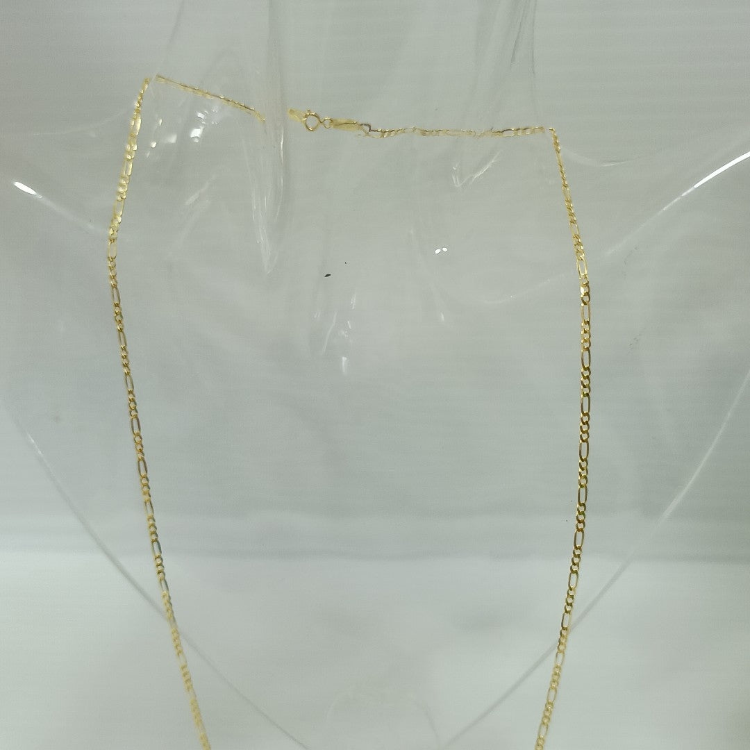 CADENAS CARTIER 3*1 AMARILLA ORO 14K 3.3 (NUEVO)