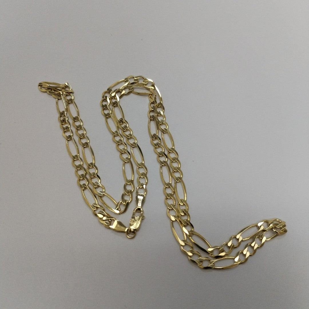 CADENAS CARTIER 3*1 AMARILLA ORO 14K 11.7 (NUEVO)