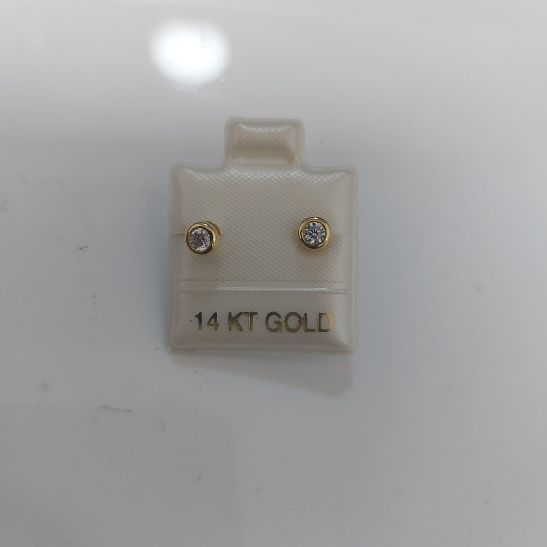 BROQUELES ORO 14K 0.8 (NUEVO)