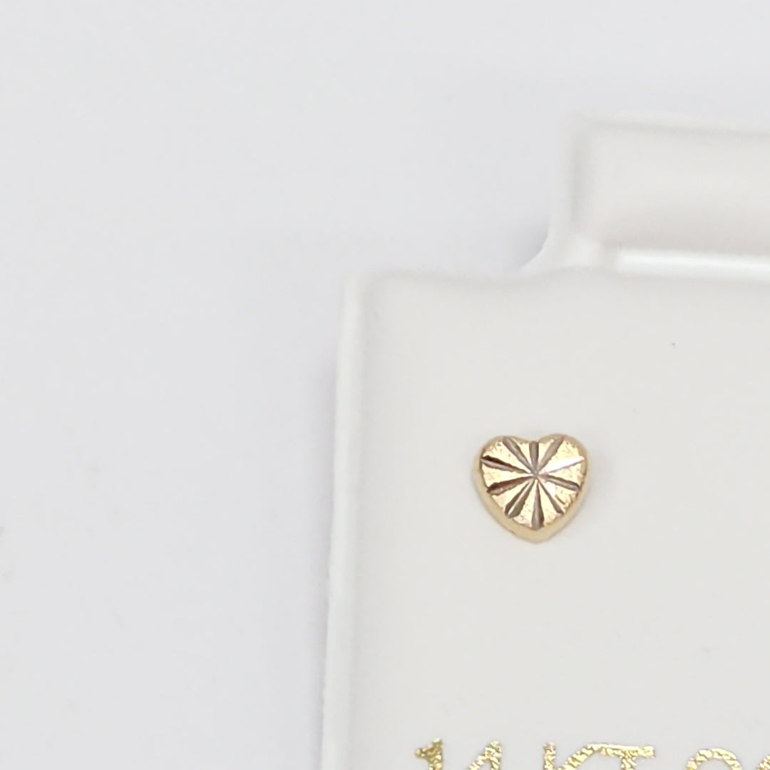 BROQUELES ORO 14K 1 (NUEVO)