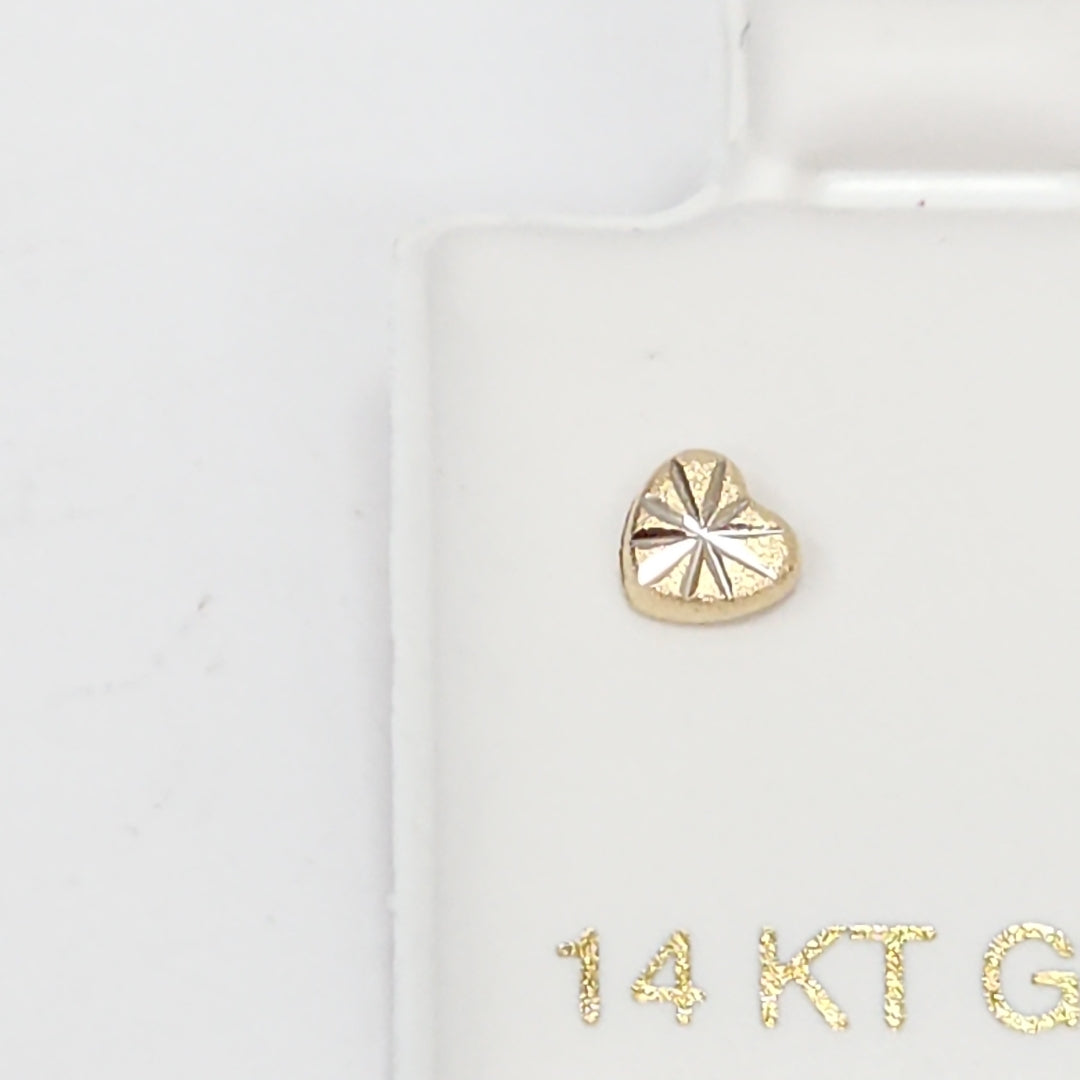 BROQUELES ORO 14K 1 (NUEVO)