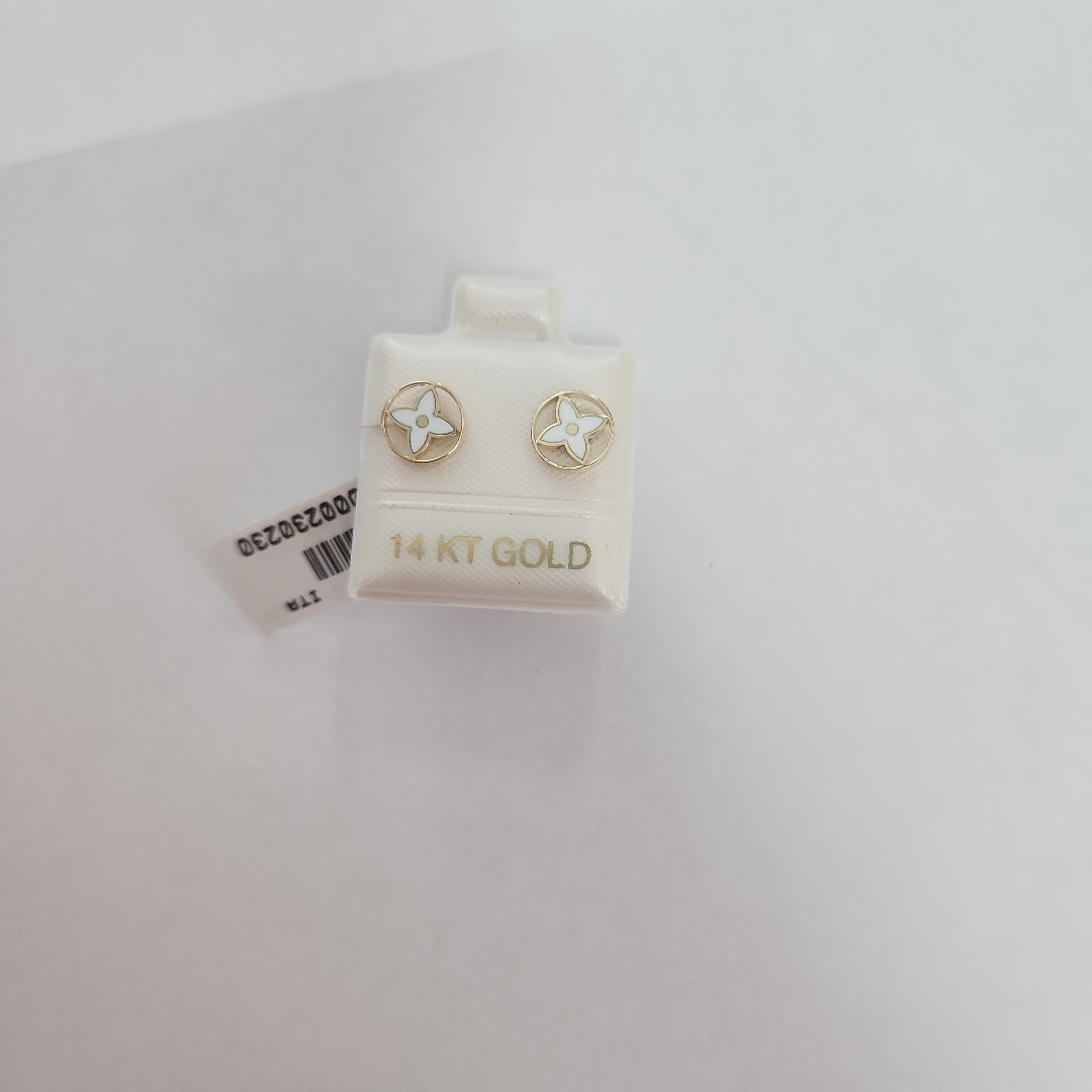 BROQUELES ORO 14K 1.1 (NUEVO)