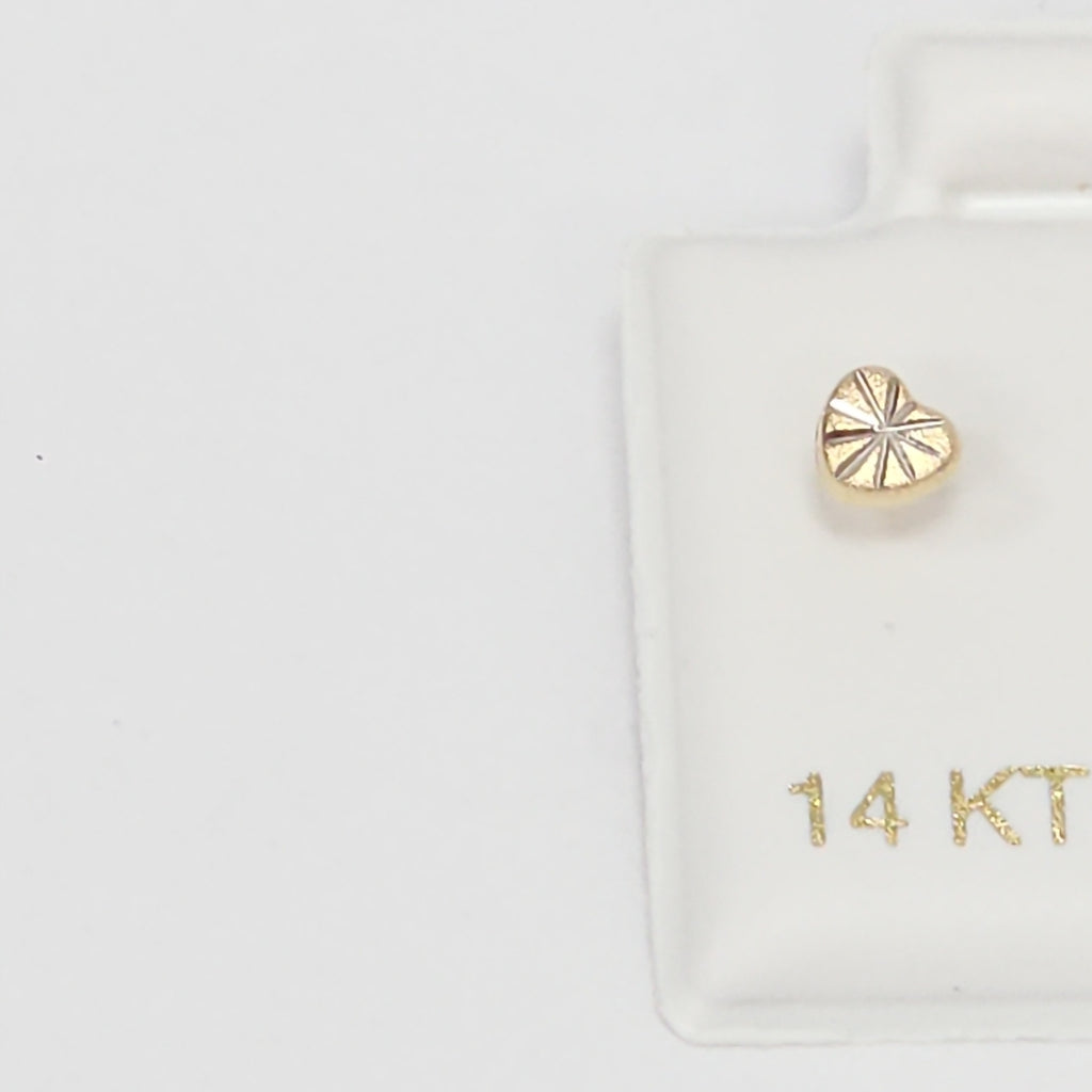 BROQUELES ORO 14K 1 (NUEVO)