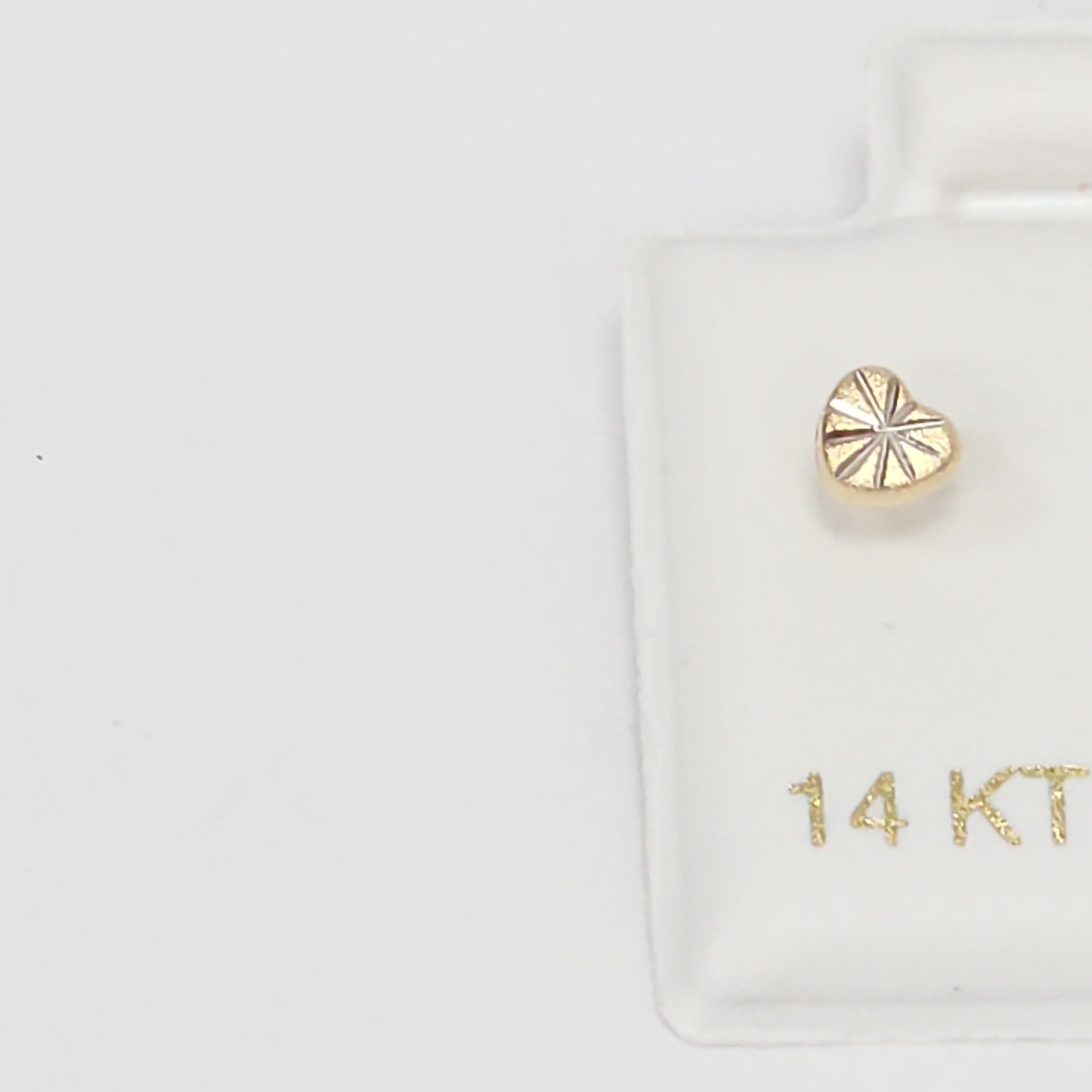 BROQUELES ORO 14K 1 (NUEVO)