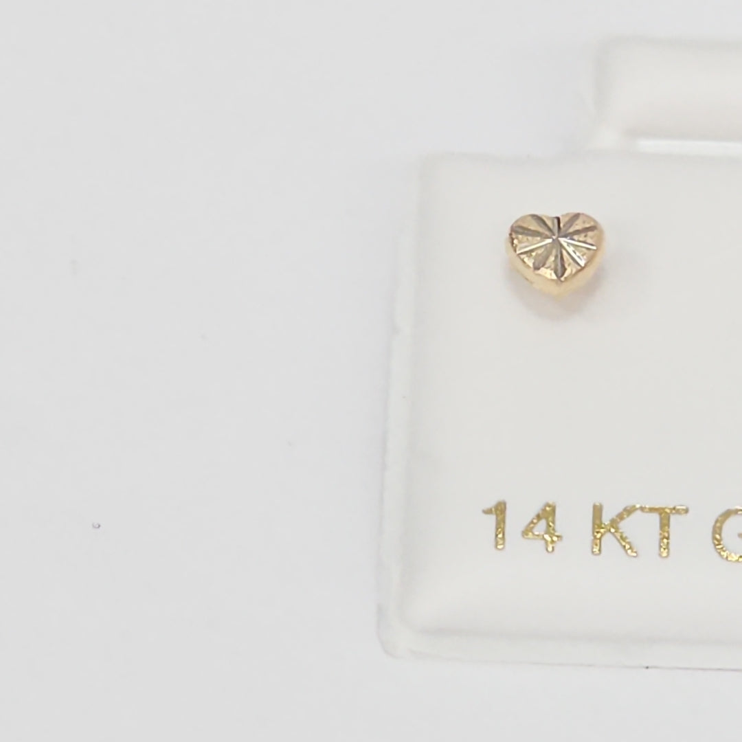 BROQUELES ORO 14K 1 (NUEVO)