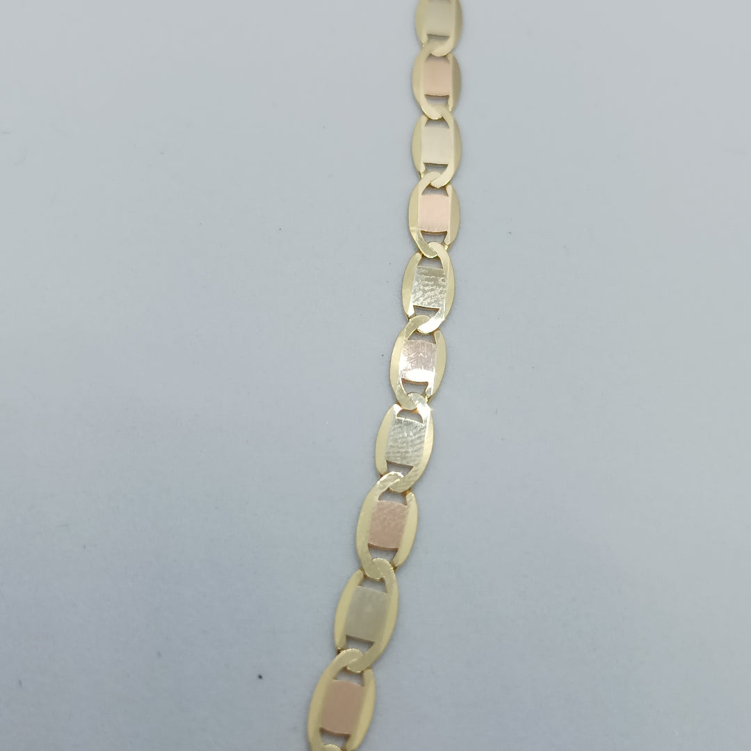 CADENAS VALENTINA/ESPEJO ORO 14K 10.7 (NUEVO)