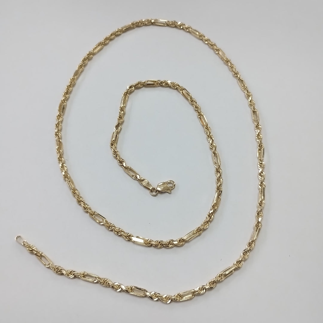 CADENAS TORSAL ORO 14K 8.8 (NUEVO)