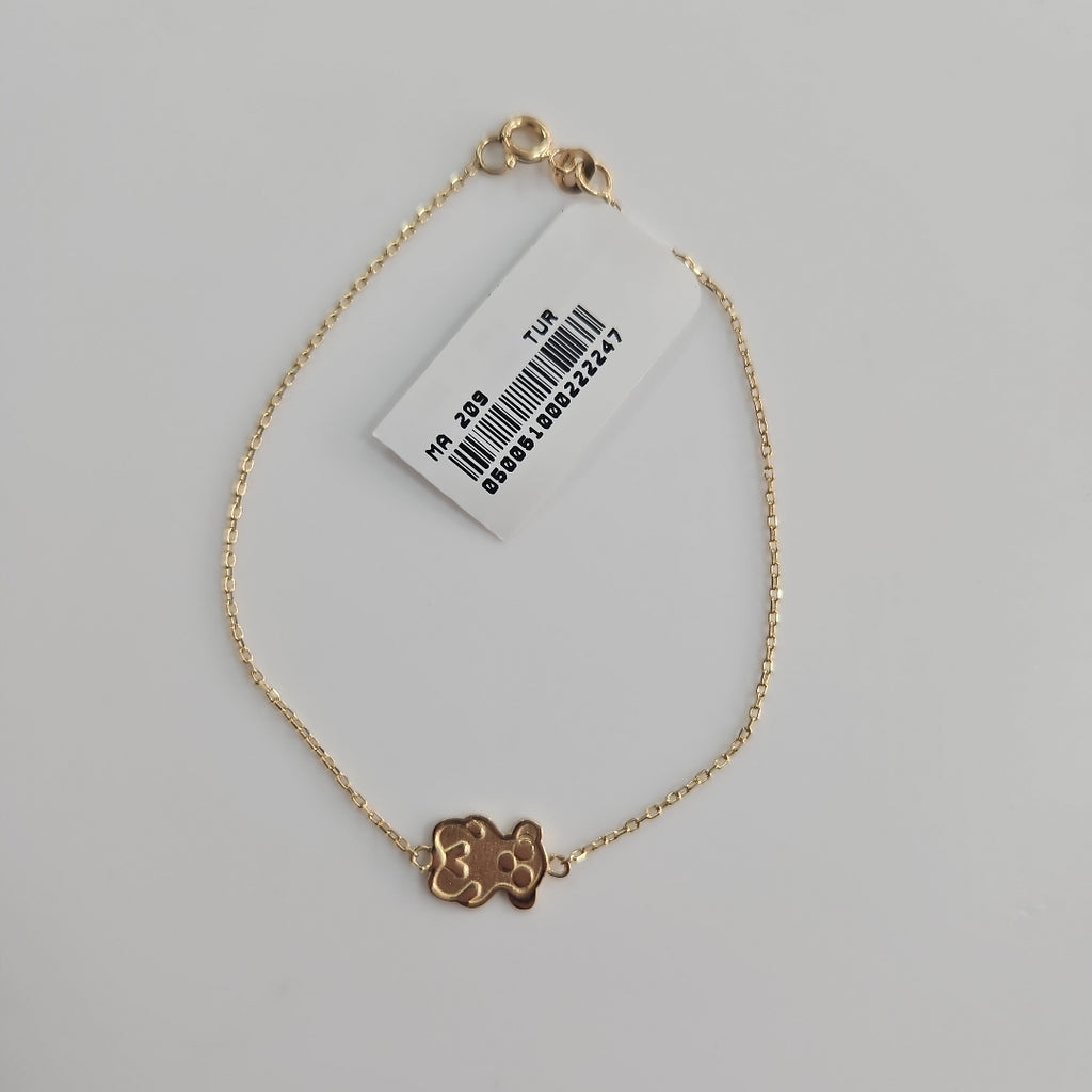 PULSERAS DAMA ORO 14K 1.2 (NUEVO)