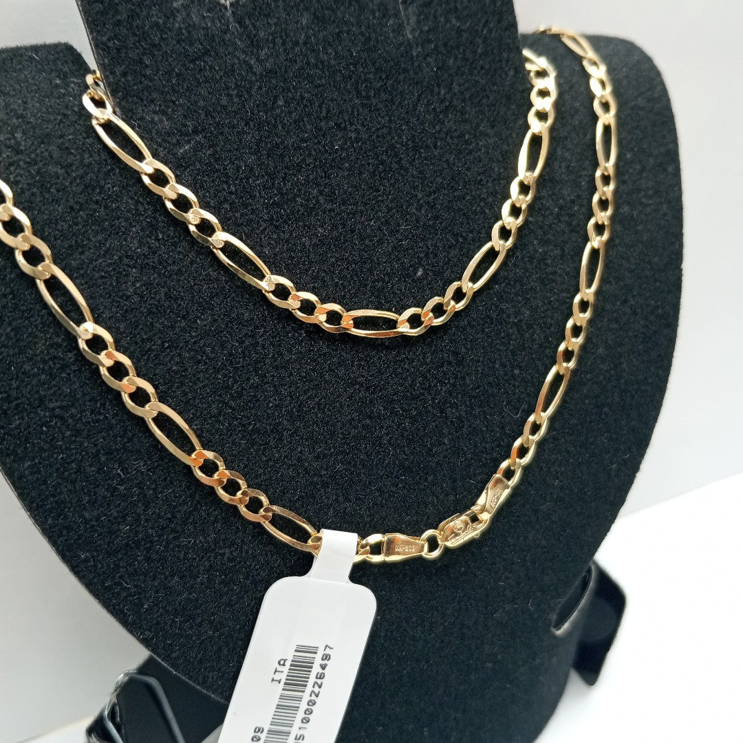 CADENAS CARTIER 3*1 AMARILLA ORO 14K 8.3 (NUEVO)