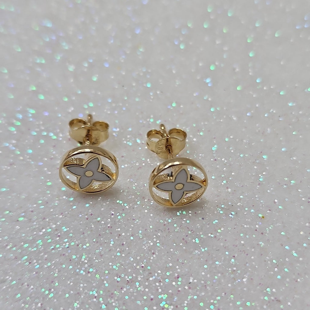BROQUELES ORO 14K 1.1 (NUEVO)