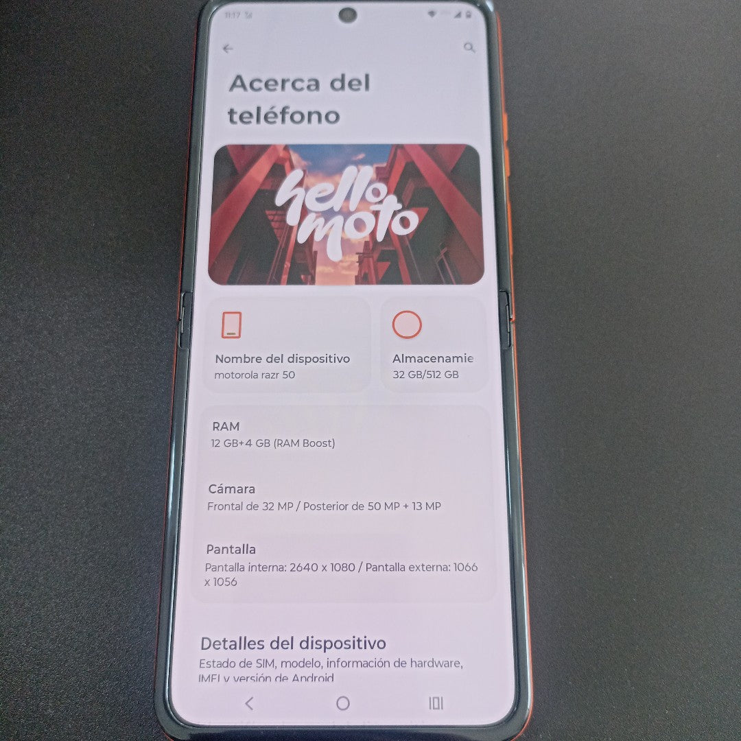 CELULAR MOTOROLA RAZR 50 5G XT2453-1 512 GB 12 GB RAM