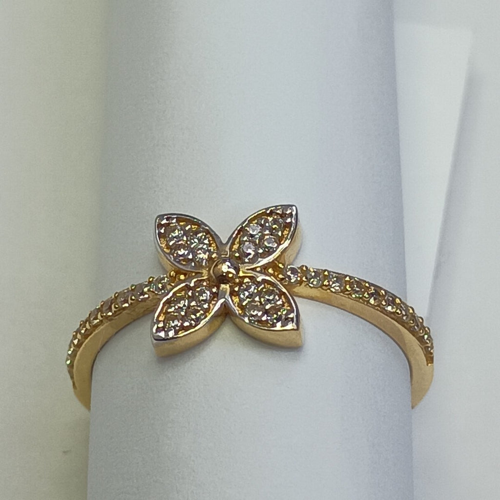 ANILLOS DAMA ORO 14K 2 (NUEVO)