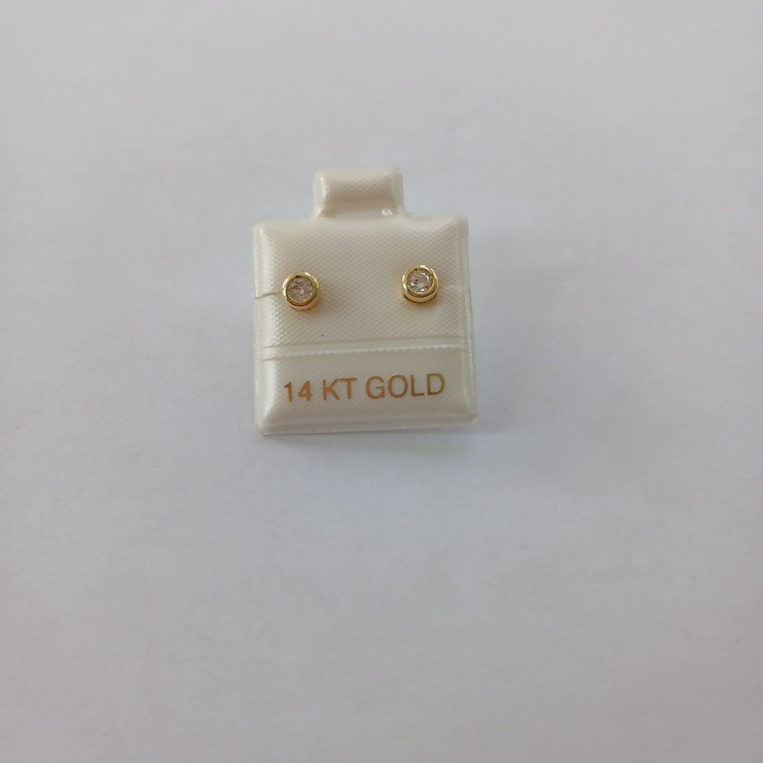 BROQUELES ORO 14K 0.8 (NUEVO)