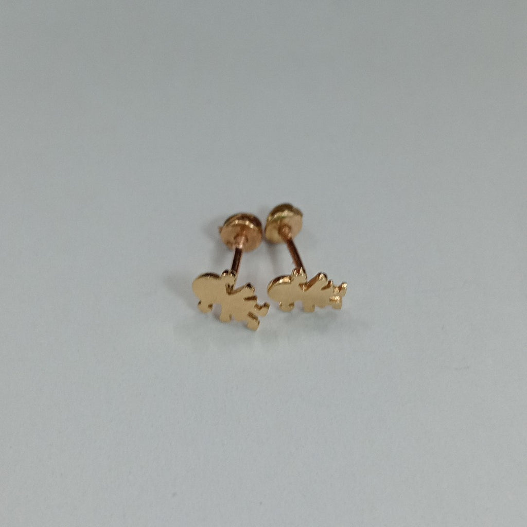 BROQUELES ORO 14K 1 (NUEVO)