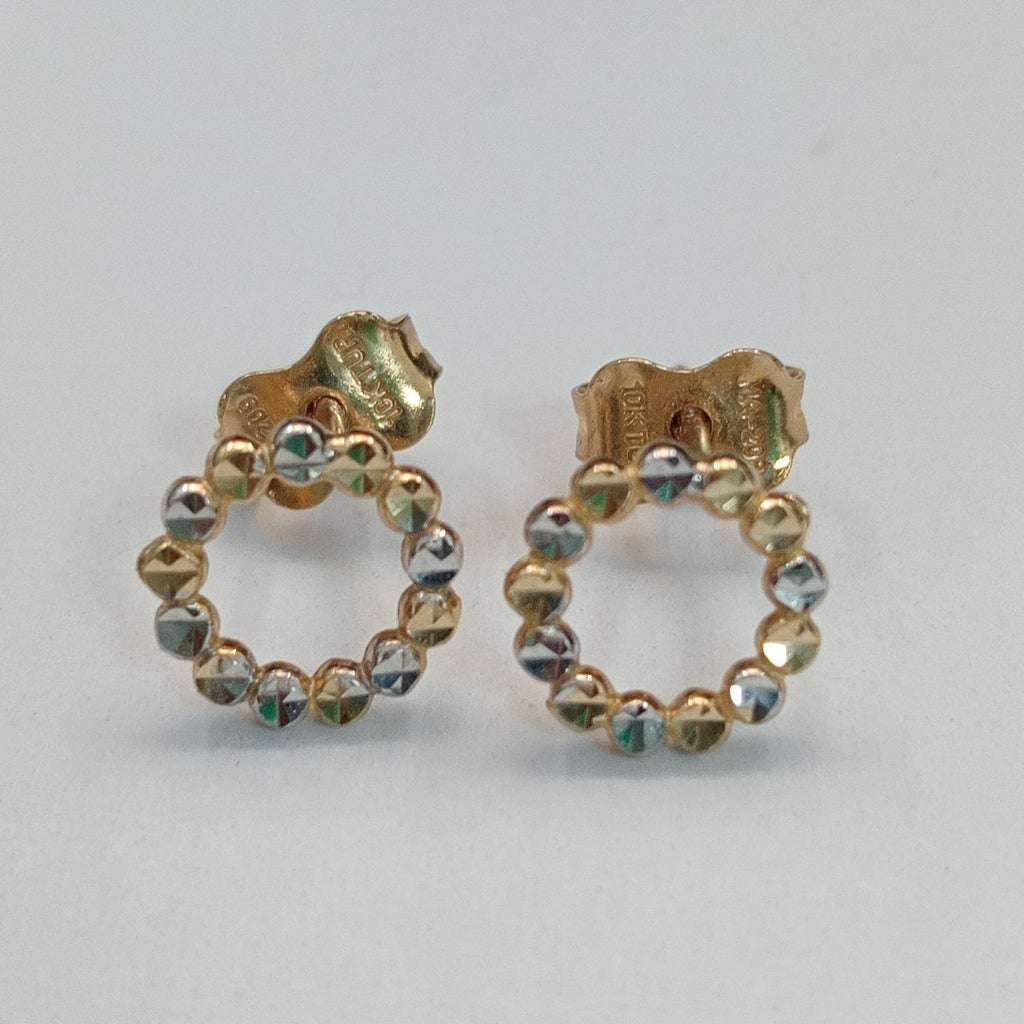 10028ARE12100A065 FRD22 ARETES ORO 10K 1.3GRS (NUEVO)