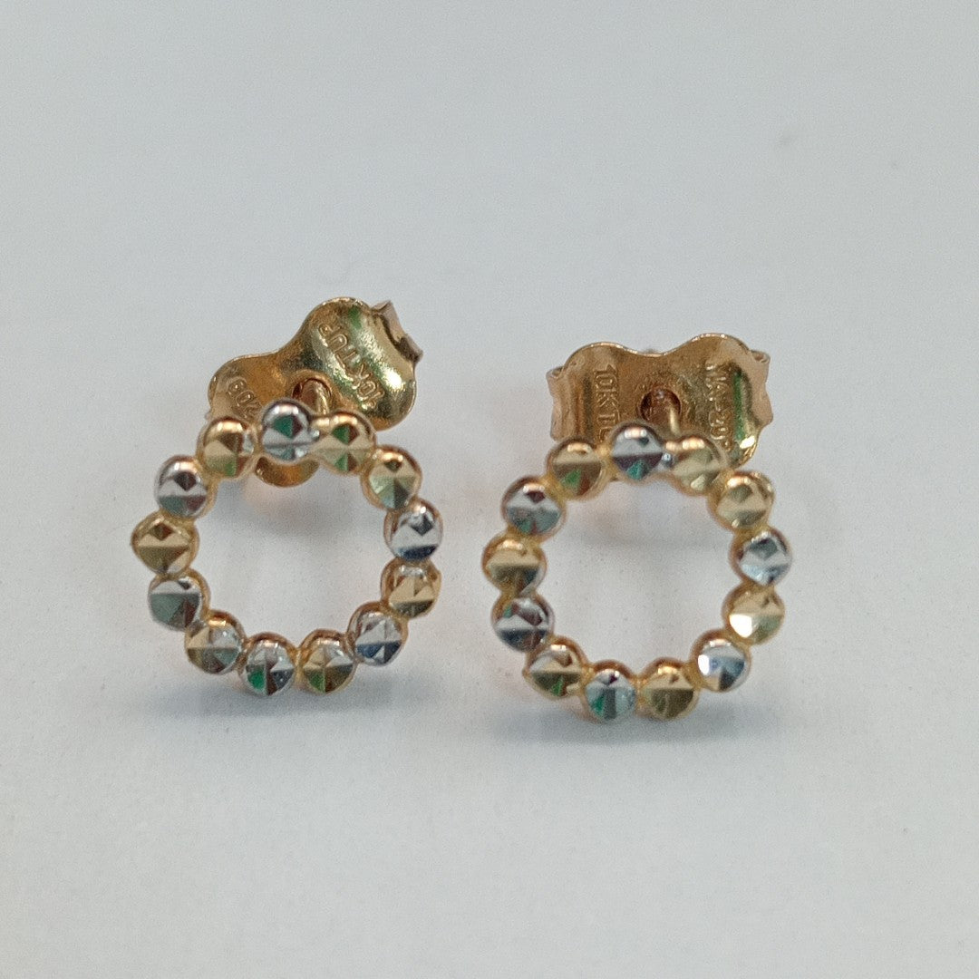 10028ARE12100A065 FRD22 ARETES ORO 10K 1.3GRS (NUEVO)