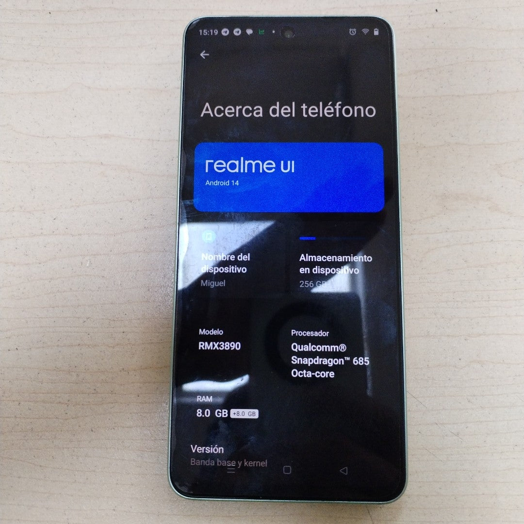 CELULAR REALME C67 RMX3890 (2023) 256 GB 8 GB RAM (SEMINUEVO)