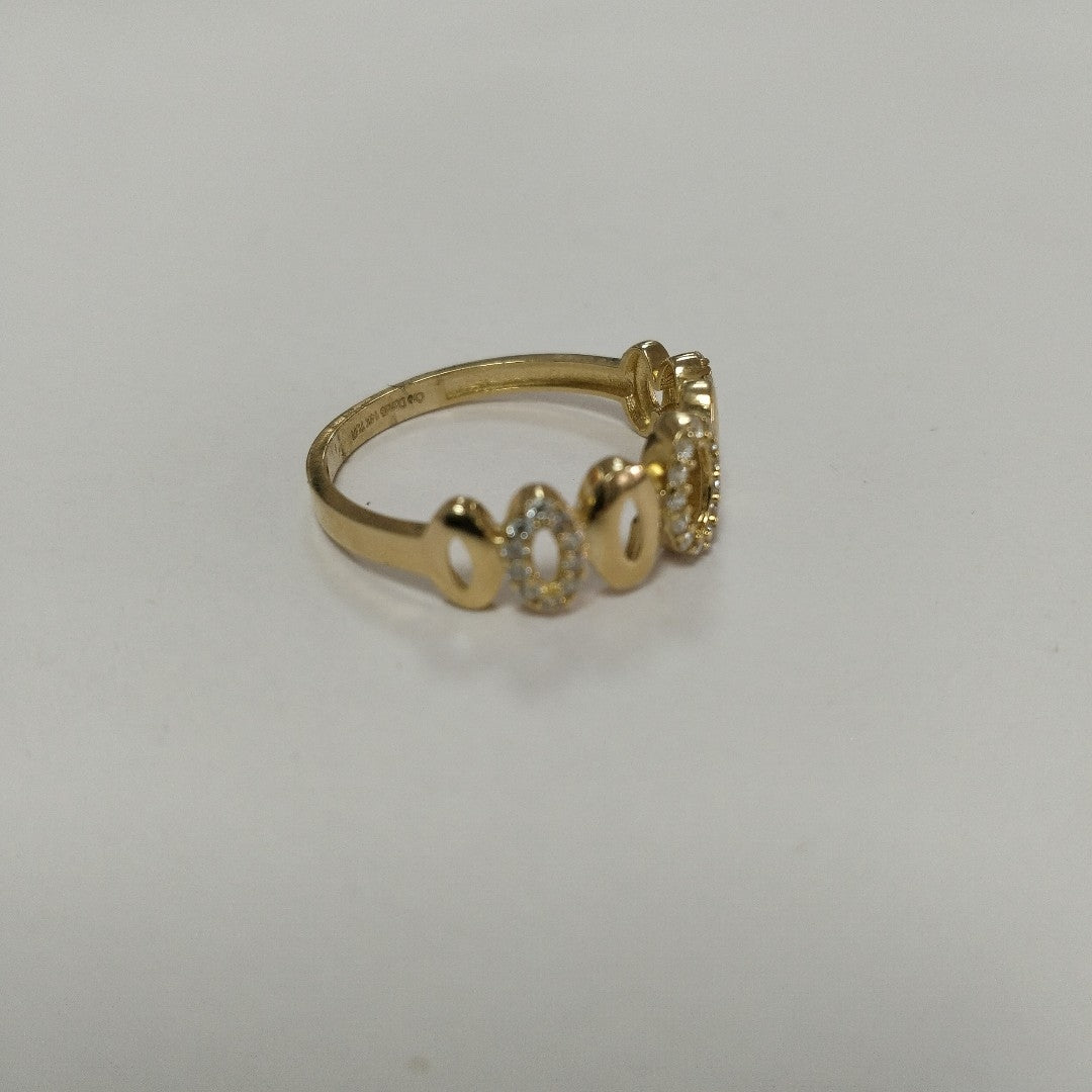 ANILLOS DAMA ORO 14K 2 (NUEVO)